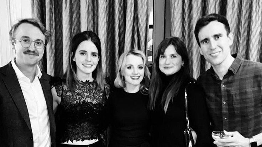 Tom Felton, Emma Watson, Evanna Lynch, Bonnie Wright und Matthew Lewis