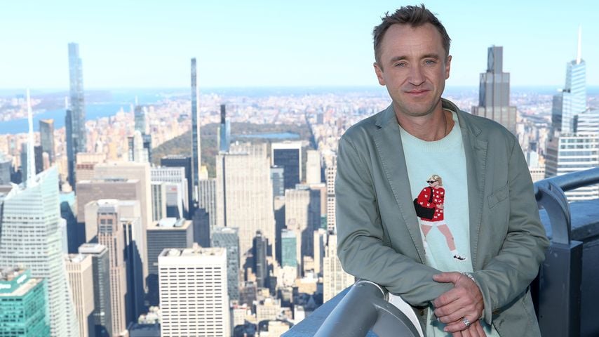 Tom Felton auf dem Empire State Building