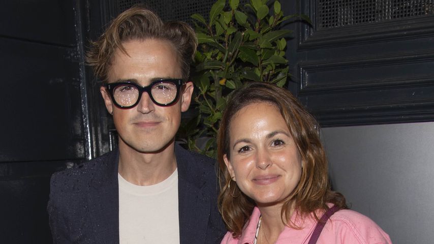 Tom Fletcher und seine Frau Giovanna im September 2023