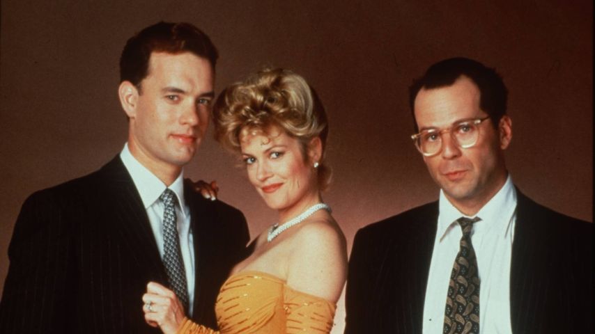Tom Hanks, Melanie Griffith und Bruce Willis in "Fegefeuer der Eitelkeiten"