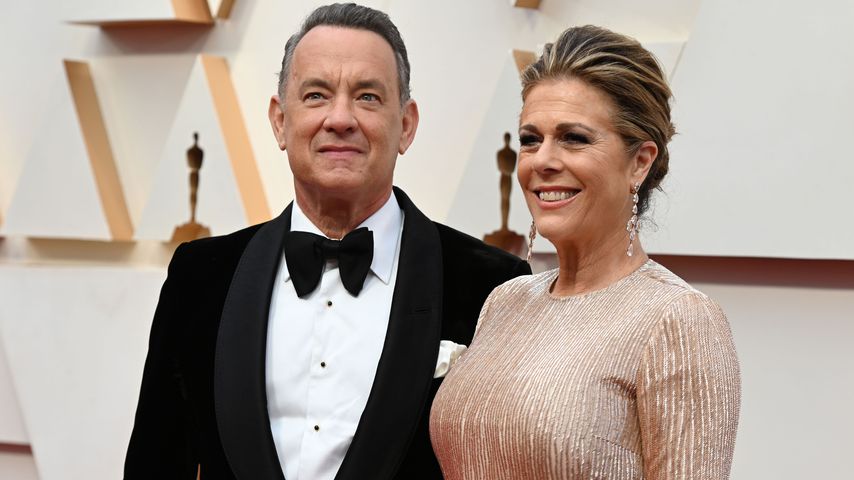 Tom Hanks mit seiner Frau Rita Wilson bei den Oscars 2020