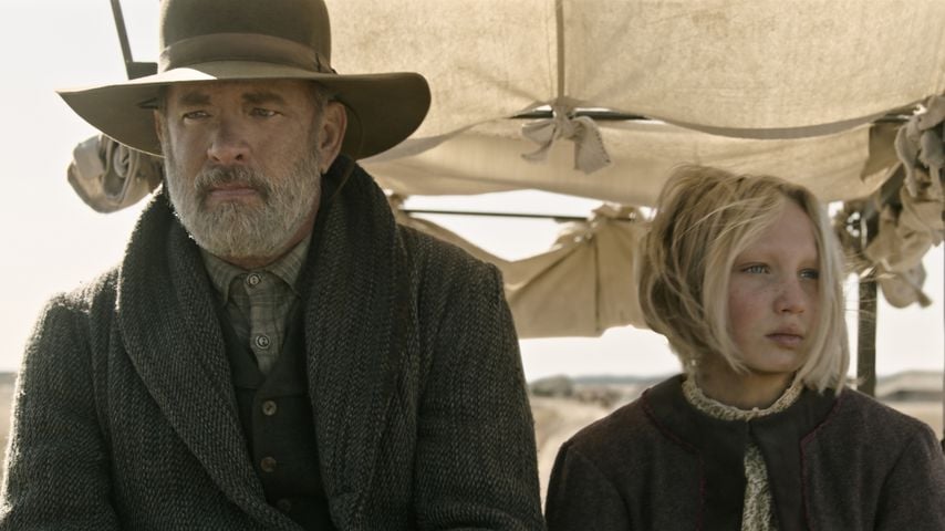Tom Hanks und Helena Zengel in "Neues aus der Welt"