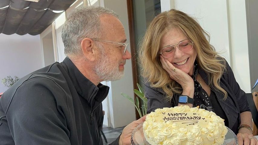 Tom Hanks und seine Frau Rita Wilson feiern 35. Jahrestag