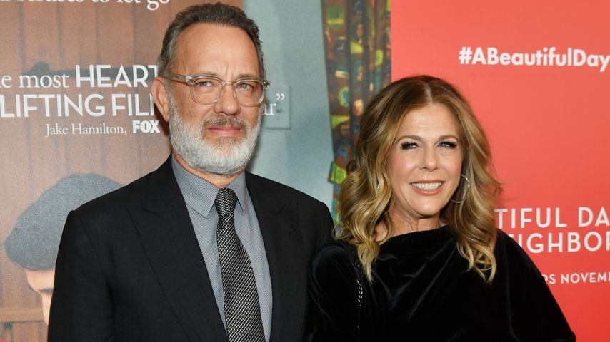 Tom Hanks und Ehefrau Rita Wilson beim Screening von "Der wunderbare Mr. Rogers"