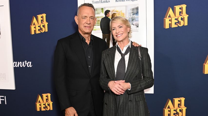 Tom Hanks und Robin feiern Jahre nach "Forrest Gump" Reunion