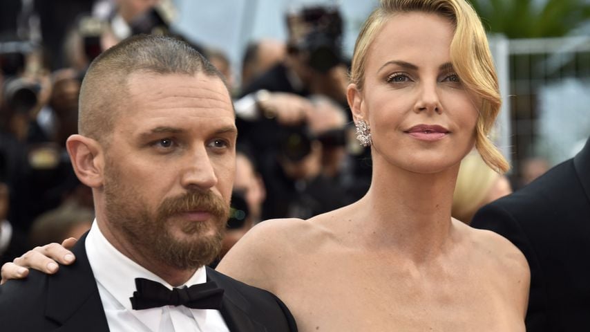 Tom Hardy und Charlize Theron im Mai 2015
