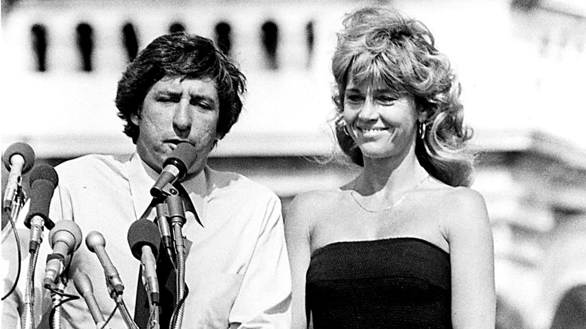 Tom Hayden und Jane Fonda, Mai 1979