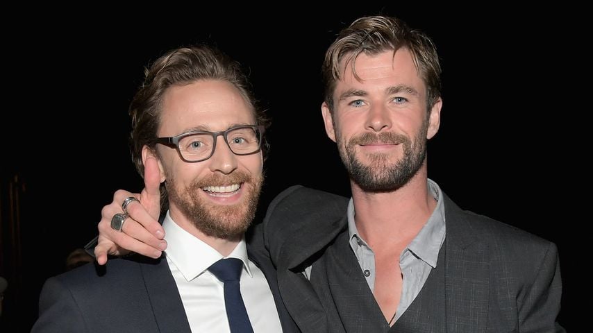Tom Hiddleston und Chris Hemsworth