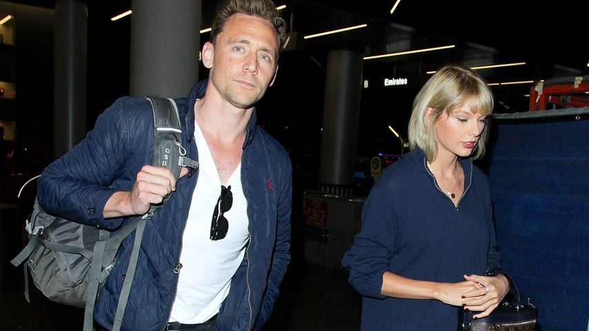 Tom Hiddleston und Taylor Swift im Sommer 2016 am Flughafen in L.A.
