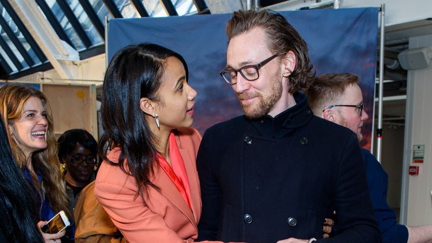 Zawe Ashton und Tom Hiddleston, 2019 in London