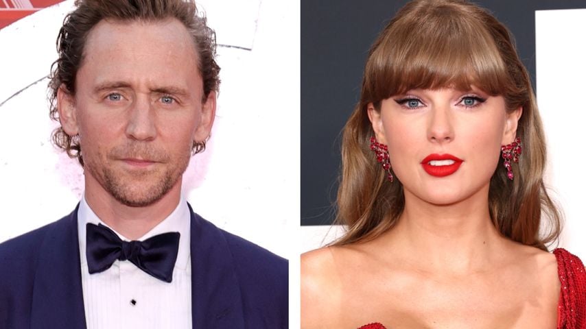 Tom Hiddleston reagiert unbeholfen auf Kommentar zu Taylor