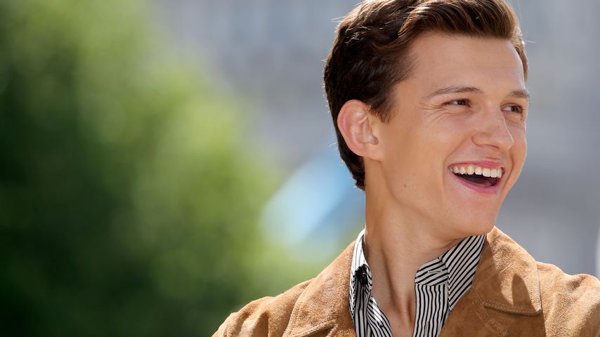 Tom Holland bei einem Fotocall für "Spider-Man 2" in London im Juni 2019