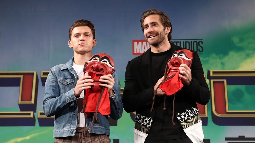 Tom Holland mit Schauspielkollege Jake Gyllenhaal