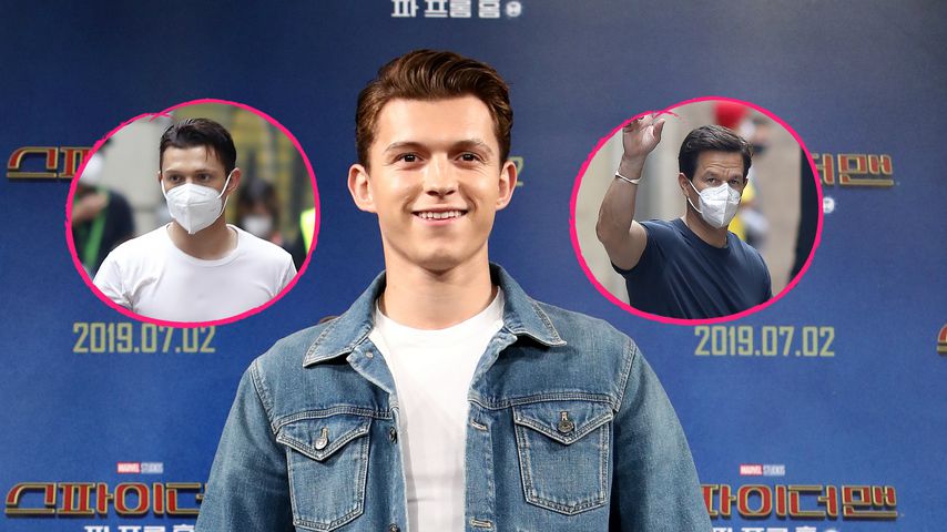 Tom Holland & Mark Wahlberg: Erste Pics vom "Uncharted"-Set!