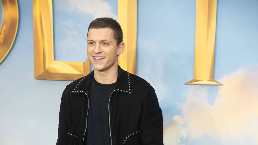 Tom Holland und sein Hund Tessa, 2020