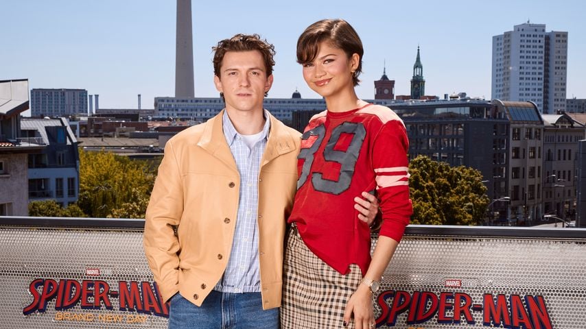 Tom Holland und Zendaya beim deutschen Fan-Event zu "Spider-Man: Brand New Day" in Berlin