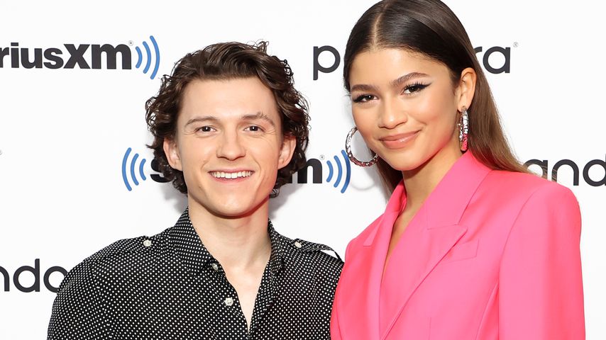 Tom Holland und Zendaya bei SiriusXM in New York City, Dezember 2021