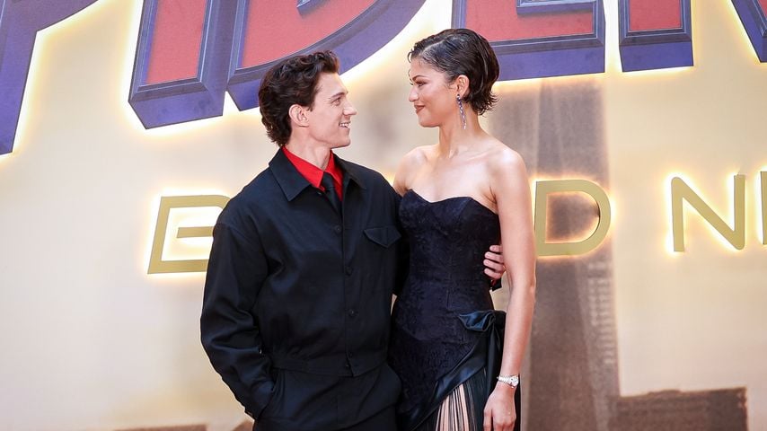 Kurz vor Filmstart zeigen Zendaya und Tom Holland ihre Liebe