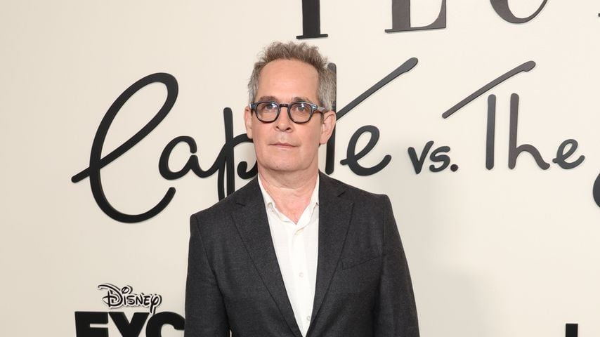 Selten: Tom Hollander posiert mit seiner Verlobten Fran