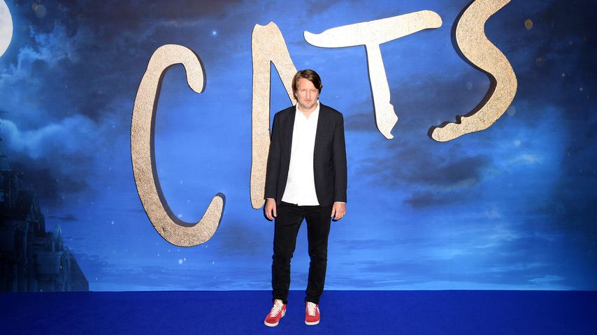 Tom Hooper bei dem "Cats"-Fotoaufruf in London im Dezember 2019