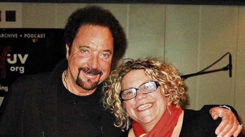 Sänger Tom Jones und Radiomoderatorin Rita Houston