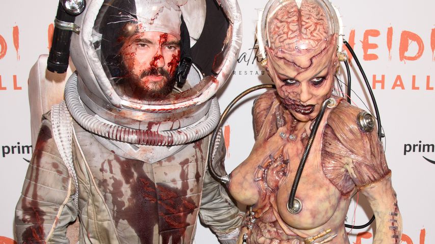 Tom Kaulitz und Heidi Klum an Halloween 2019 in New York