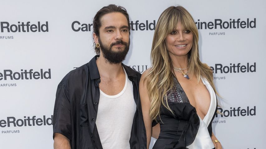 Tom Kaulitz und Heidi Klum im Juli 2019 in Paris