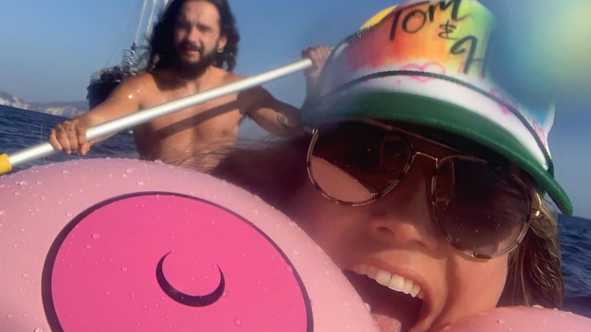 Tom Kaulitz und Heidi Klum vor Capri