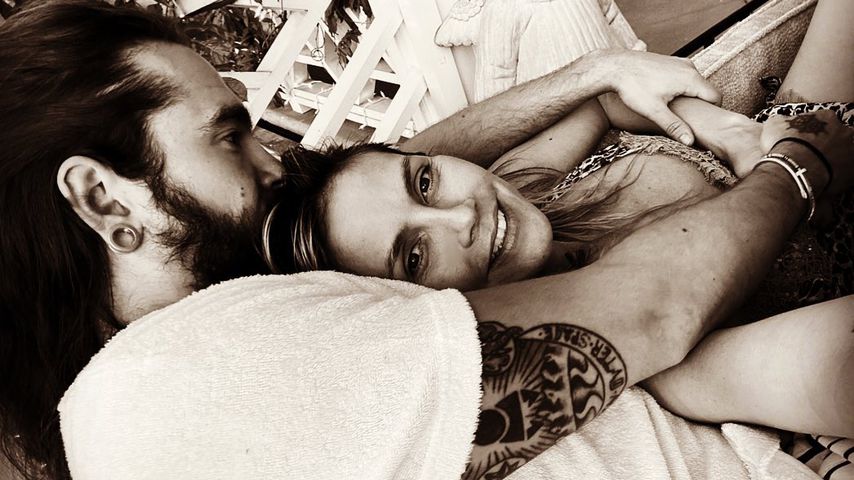 Süß: So verkuschelt ist der Sonntag bei Heidi Klum und Tom