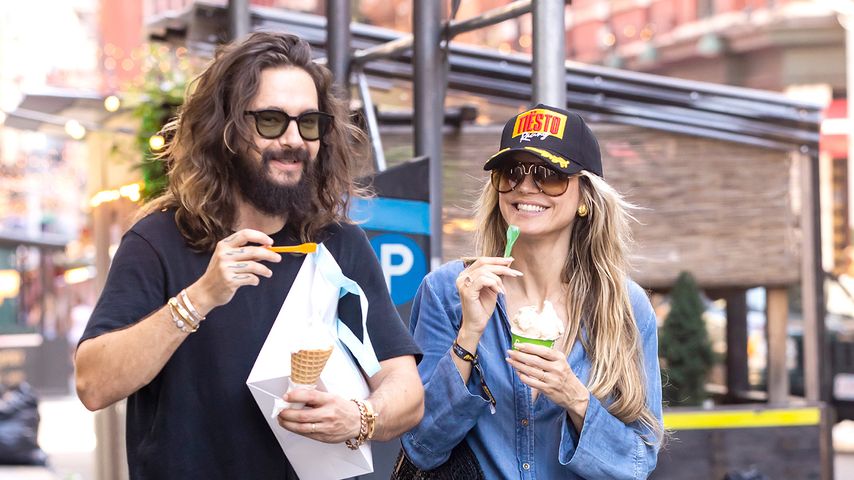 Flirty unterwegs: Heidi Klum und Tom schlendern durch NYC