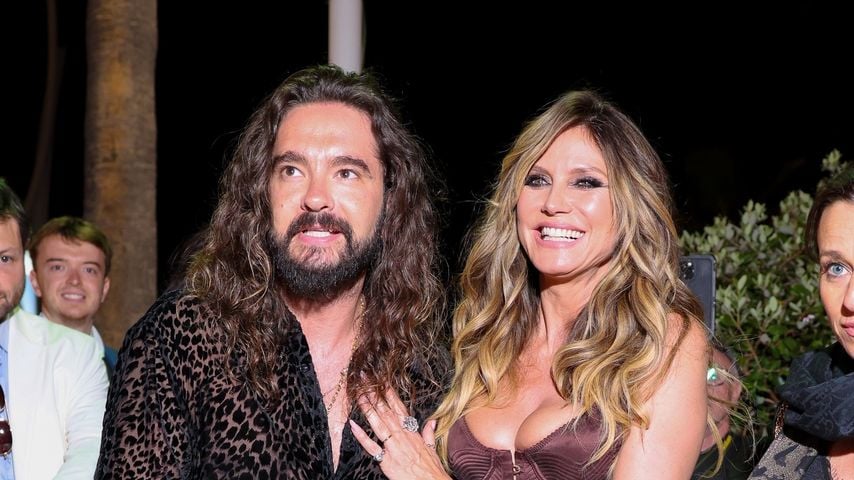 Verliebt: Hier strahlt Heidi Klum an der Seite von ihrem Tom