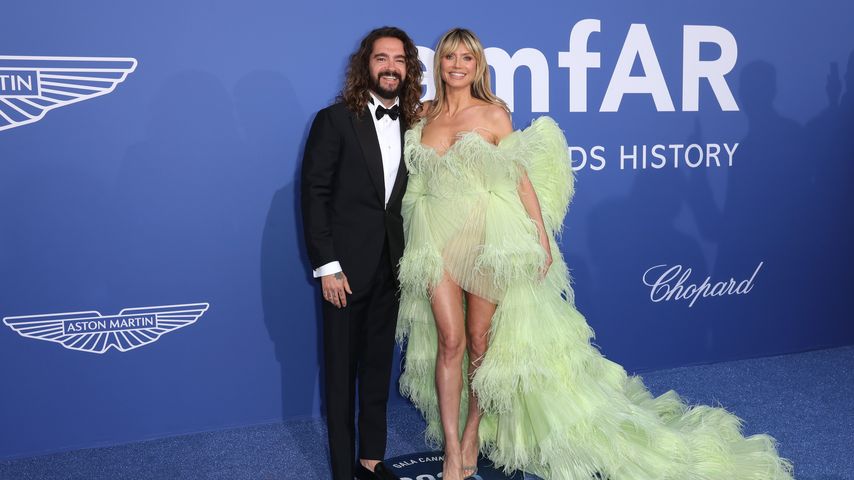 Tom Kaulitz und Heidi Klum bei der amfAR-Gala in Cannes im Mai 2023