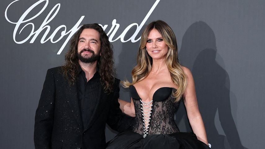 Tom Kaulitz und Heidi Klum beim amfAR Gala Cannes 2026 im Hotel du Cap-Eden-Roc