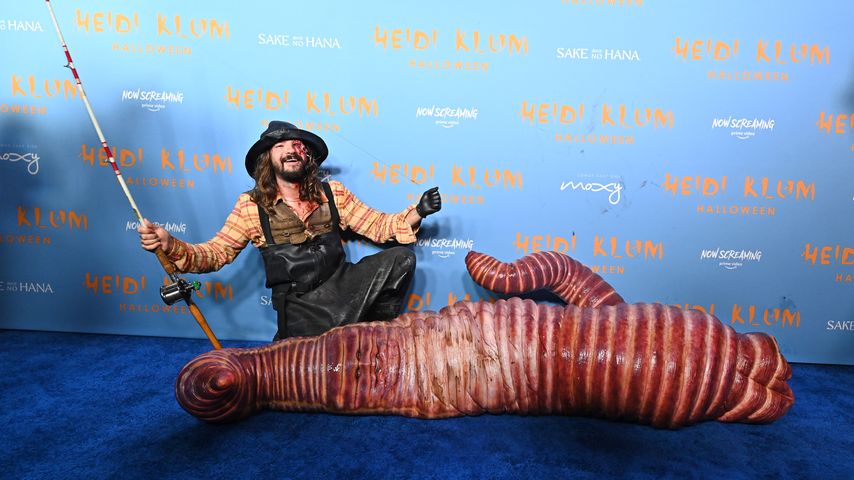 Wie konnte Heidi Klum im epischen Wurmkostüm aufs Klo gehen?
