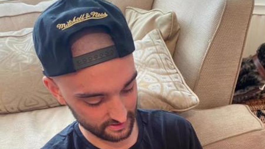 Tom Parker mit Söhnchen Bodhi