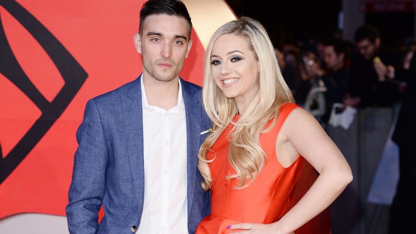 Tom Parker mit seiner Frau Kelsey