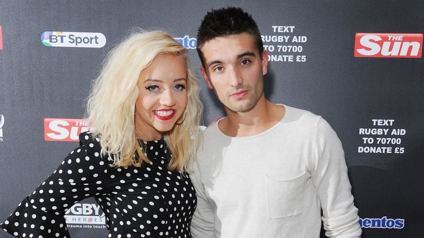 Tom Parker mit seiner Frau Kelsey