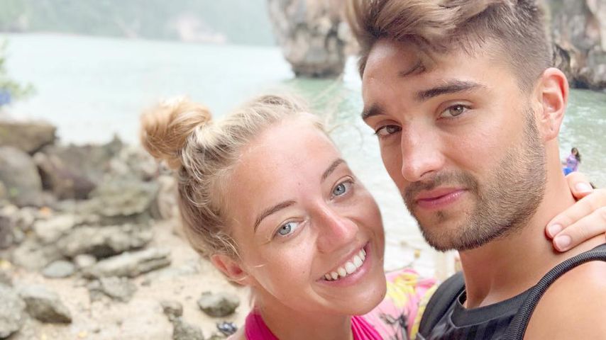 Tom Parker und seine Frau Kelsey im August 2018 in Thailand