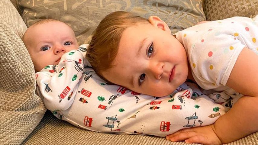 Tom Parkers Kinder Bodhi und Aurelia, Januar 2021