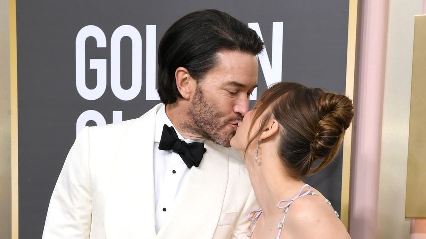 Tom Pelphrey und Kaley Cuoco, Golden Globe Awards 2023