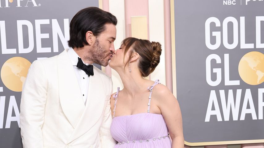 Tom Pelphrey und Kaley Cuoco im Januar 2023