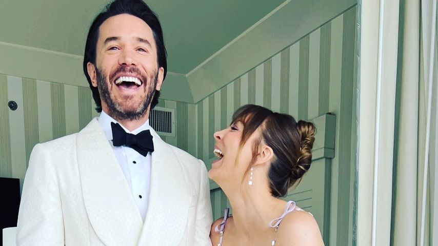 Tom Pelphrey und Kaley Cuoco im Jahr 2023