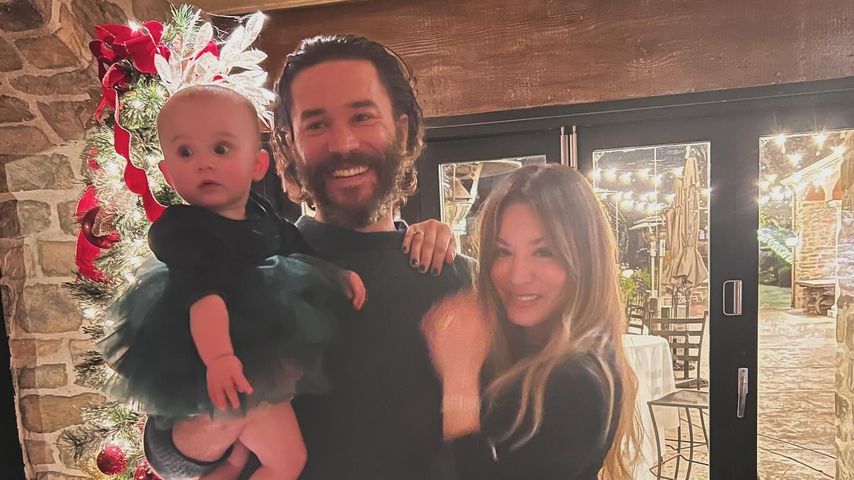 Tom Pelphrey und Kaley Cuoco mit ihrer Tochter Matilda