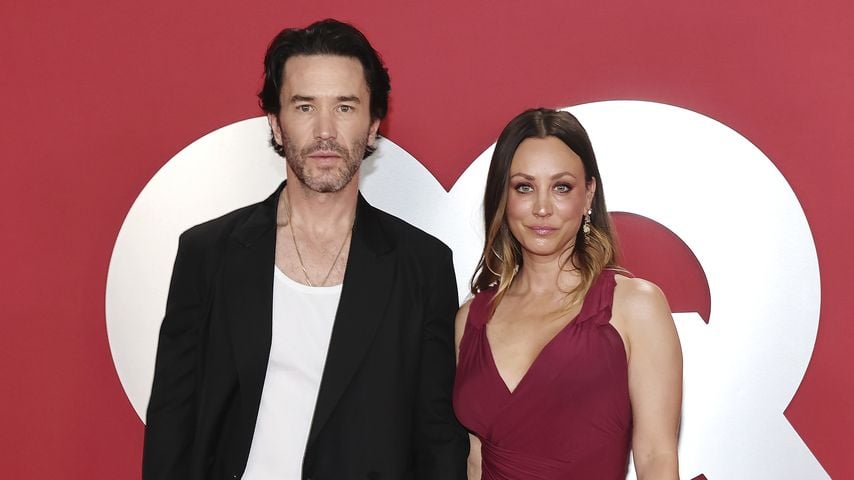 Kaley Cuoco unterstützt Verlobten Tom Pelphrey bei Event