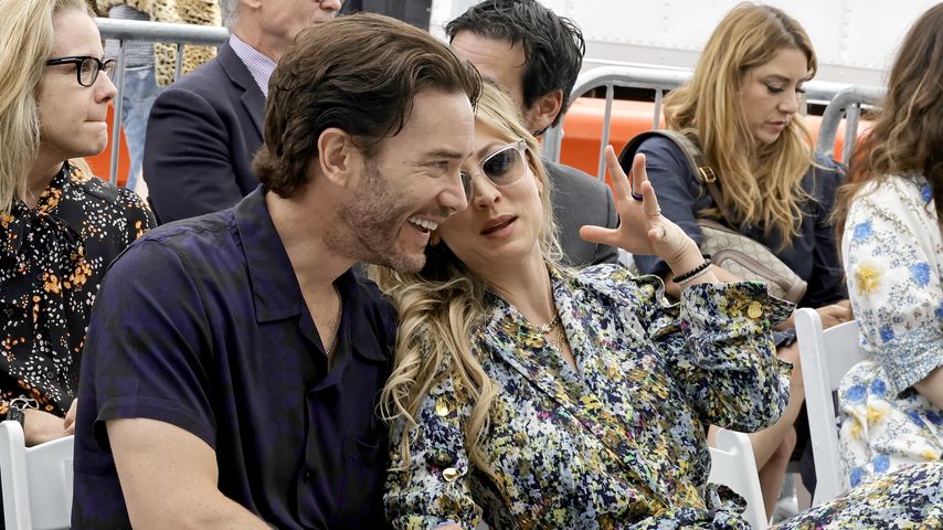 Tom Pelphrey und Kaley Cuoco bei einem Event am Walk of Fame in Hollywood, Mai 2022