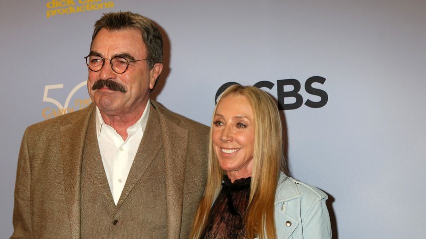 Tom Selleck und und seine Frau Jillie Mack im Oktober 2017