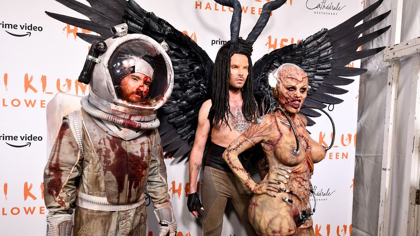 Tom und Bill Kaulitz mit Heidi Klum in New York 2019