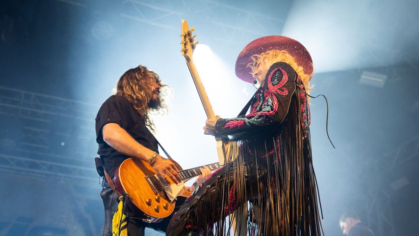 Tom Kaulitz und Bill Kaulitz auf dem Zeltfetival Ruhr in Witten, August 2023