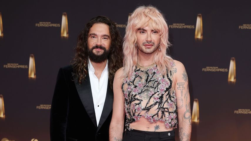 Tom und Bill Kaulitz beim Deutschen Fernsehpreis 2024