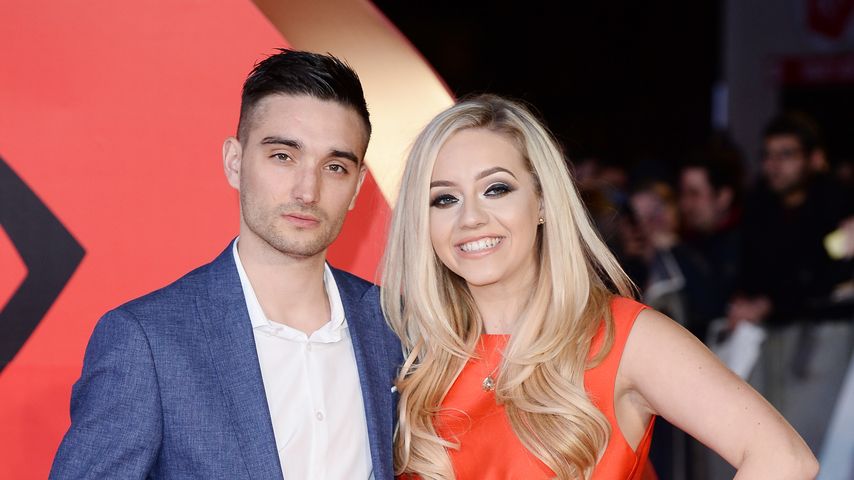 Tom und Kelsey Parker bei einer Premiere, März 2016